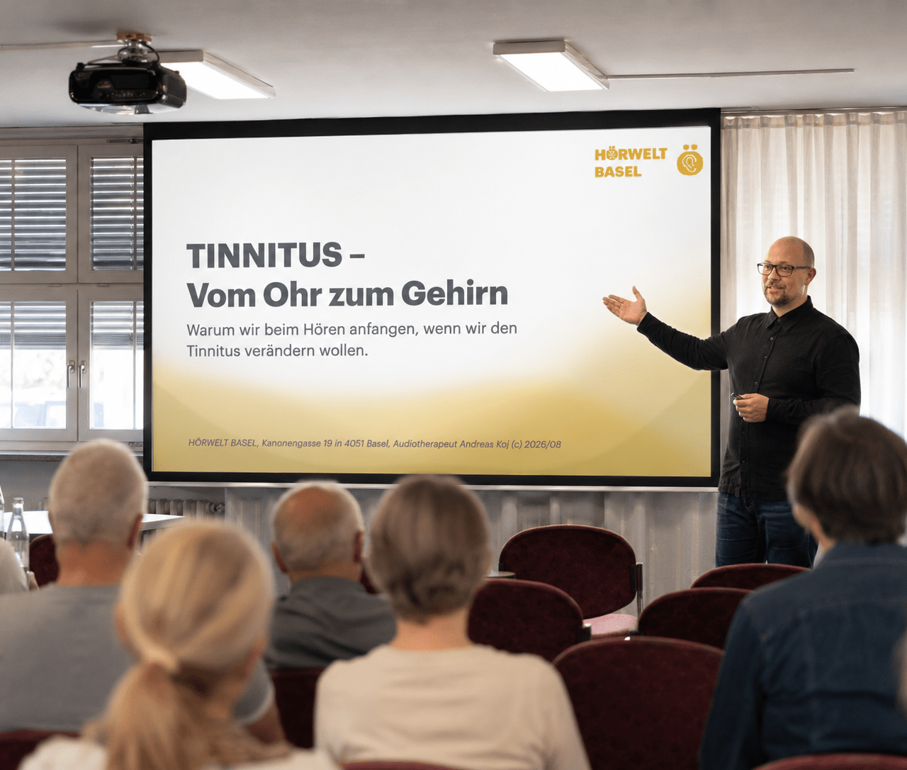 Wenn ein Vortrag zum Erlebnis wird: Tinnitus – vom Ohr zum Gehirn